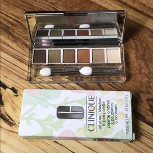 Clinique all about shadow 6-pan eyeshadow palette